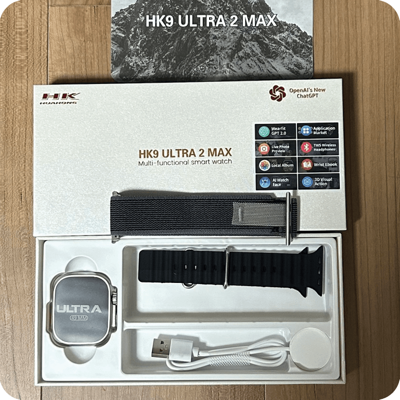 ساعت هوشمند مدل HK۹ Ultra ۲ max