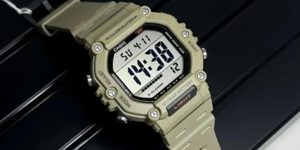 طراحی و کیفیت ساخت ساعت کاسیو AE-1600H-5AV