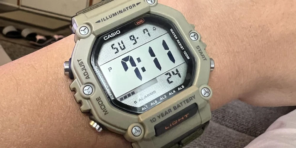 نکات مهم در نگهداری و استفاده از ساعت مچی کاسیو