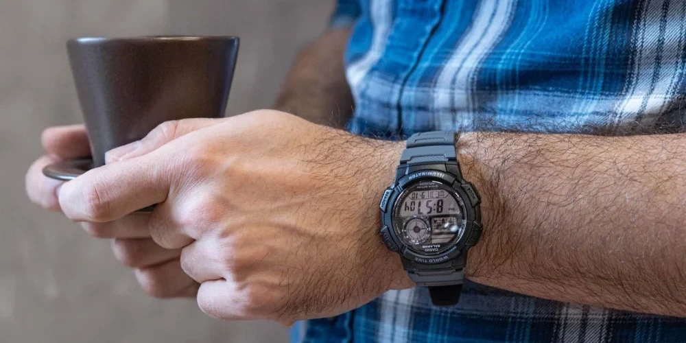 نکات مهم در استفاده از ساعت مچی کاسیو AE-1000W-8AV