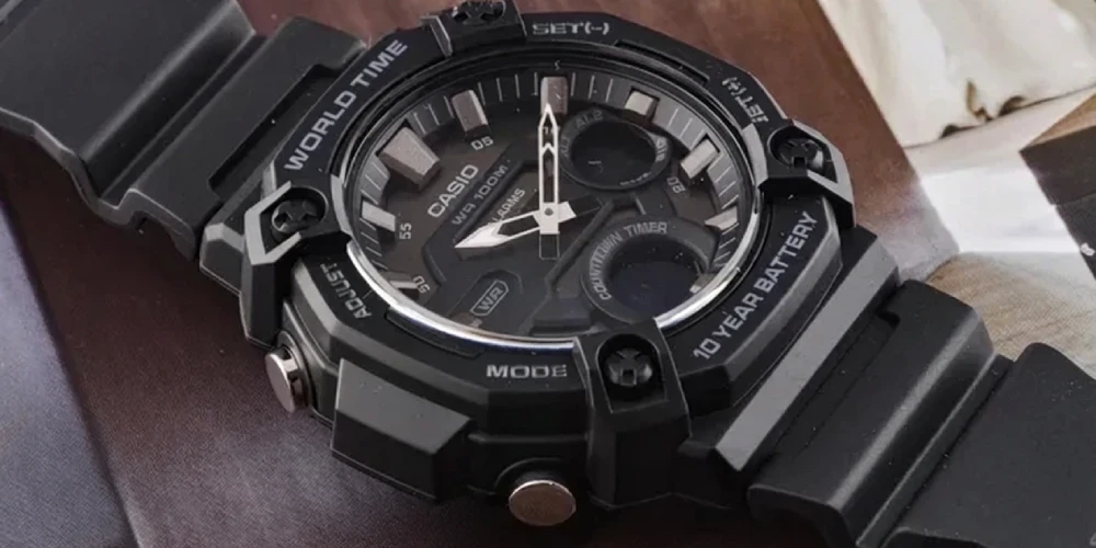 طراحی و ساختار ساعت CASIO AEQ-120W-1BV