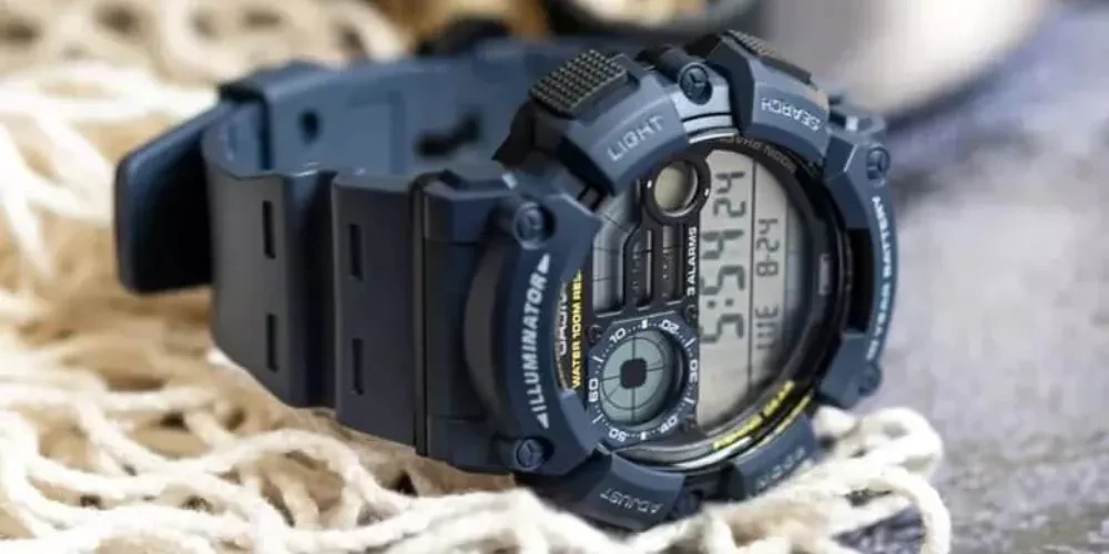 طراحی و ساختار ساعت مچی CASIO WS-1500H-2AV